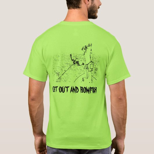 Südliches Bowfishing T-Shirt (Rückseite)
