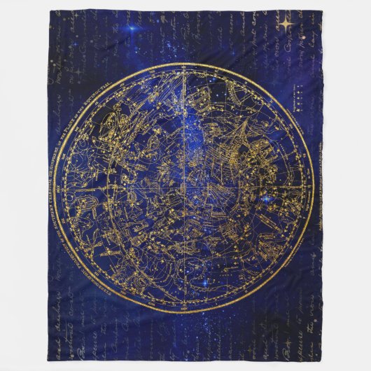 SÜDLICHES HEMISPHERE FLEECEDECKE (Vorderseite)