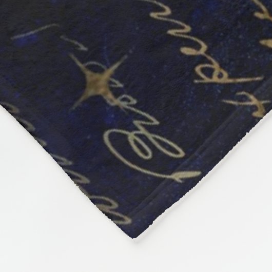 SÜDLICHES HEMISPHERE FLEECEDECKE (Ecke)