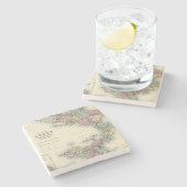 Südliches Italien-Königreich von Neapel Steinuntersetzer (Seitenansicht)