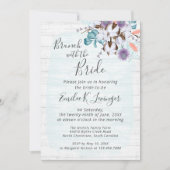 Südliches Land Baumwolle Brautparty Brunch Einladung (Vorderseite)