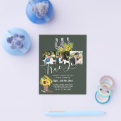 Südliches Land - Rustikales Foto - Hochzeit Flyer (Einzeln)