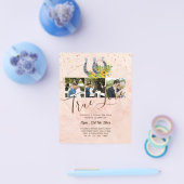 Südliches Land - Rustikales Foto - Hochzeit Flyer (Einzeln)