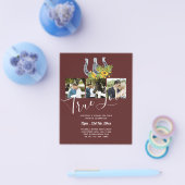 Südliches Land - Rustikales Foto - Hochzeit Flyer (Einzeln)