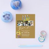 Südliches Land - Rustikales Foto - Hochzeit Flyer (Einzeln)