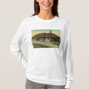 Südliches pazifisches Eisenbahn-Depot in Medford T-Shirt