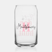 Südliches Zitat, dass Hund nicht rosa roten Spaß j Dosenglas (Rückseite)