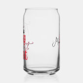 Südliches Zitat, dass Hund nicht rosa roten Spaß j Dosenglas (Links)