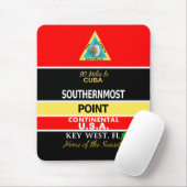 Südlichste Punkt-Boje Key West Mousepad (Mit Mouse)