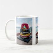 Südlichste Punkt-Tasse Kaffeetasse (Links)