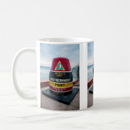 Südlichste Punkt-Tasse Kaffeetasse