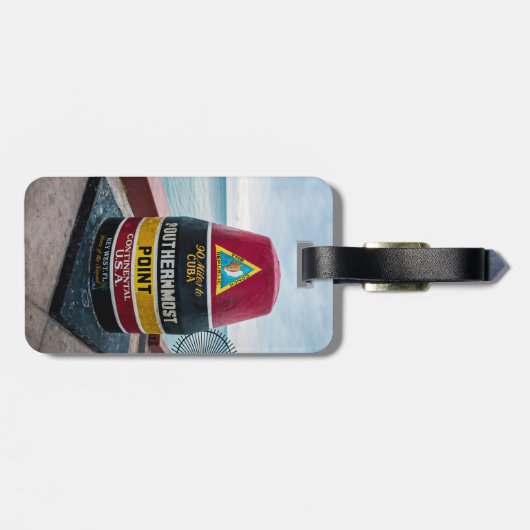 Südlichster Punkt-Gepäckanhänger Gepäckanhänger (Rückseite horizontal)