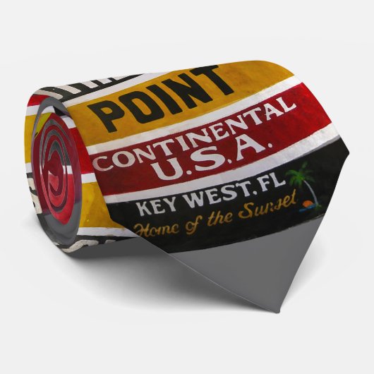 Südlichster Punkt, Key West Krawatte (Gerollt)