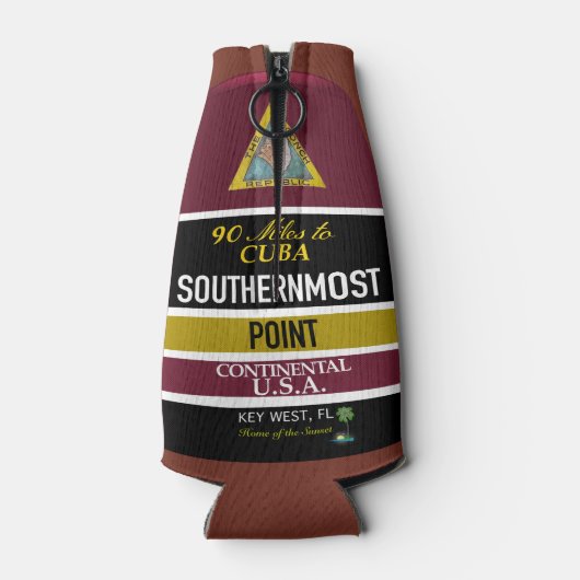 südlichster Punkt Marker Cooler Flaschenkühler (Rückseite)