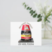 südlichster Punkt Postkarte (Stehend Vorderseite)