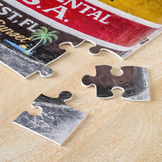 Südlichstes Punkt-Puzzlespiel Key Wests Puzzle (Seite)