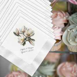 Südmagnolia-Blume Hochzeiten von Napkins Serviette