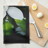 SüdMagnolien mit Leviticus 11:44 Geschirrtuch (Viertel Falte)