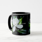 SüdMagnolien mit Leviticus 11:44 Tasse (Vorderseite Links)