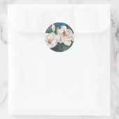 Südmagnolien Runder Aufkleber (Tasche)