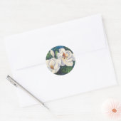 Südmagnolien Runder Aufkleber (Umschlag)