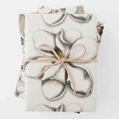 SüdMagnolische Blume Gemusterter Jeden Anlaß Geschenkpapier Set (Beispiel)