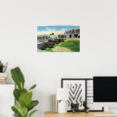 Südmauer, SüdwestBastion, Südbarracks Poster (Heimbüro)