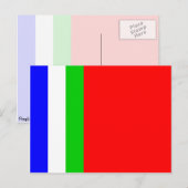 Südmoluccas, Indonesien Postkarte (Vorne/Hinten)