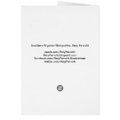 Südnigerianische Matryoshka-Karte (Hinten)