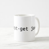 sudo apt-get java terminalcode kaffeetasse (VorderseiteRechts)
