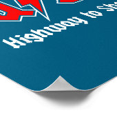 Sudo Highway To Shell - Root User Programmer Codin Poster (Ecke)