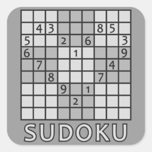 SUDOKU Aufkleber