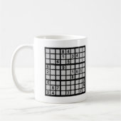 Sudoku - Brainteaser Kaffeetasse (Links)