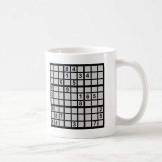 Sudoku - Brainteaser Kaffeetasse