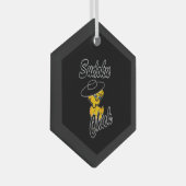 Sudoku Chick #4 Ornament Aus Glas (Vorderseite Rechts)