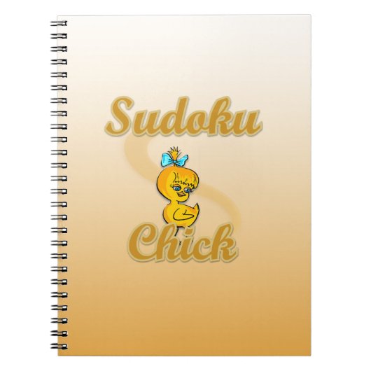 Sudoku Chick Notizblock (Vorderseite)