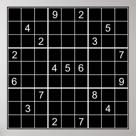 Sudoku Game Poster (Vorne)