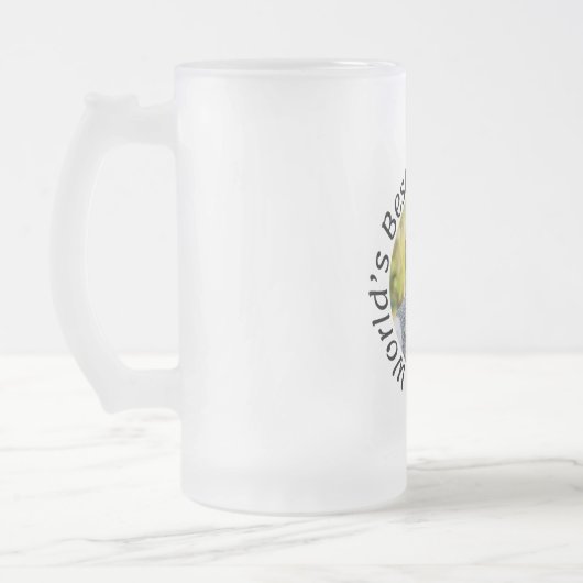 Sudoku-Geschenk für ihn: Sein Foto, Sein Titel | Mattglas Bierglas (Links)