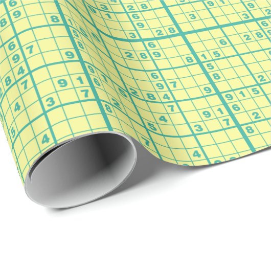 Sudoku Geschenkpapier (Rolleneckpunkt)