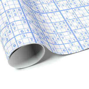 Sudoku Geschenkpapier