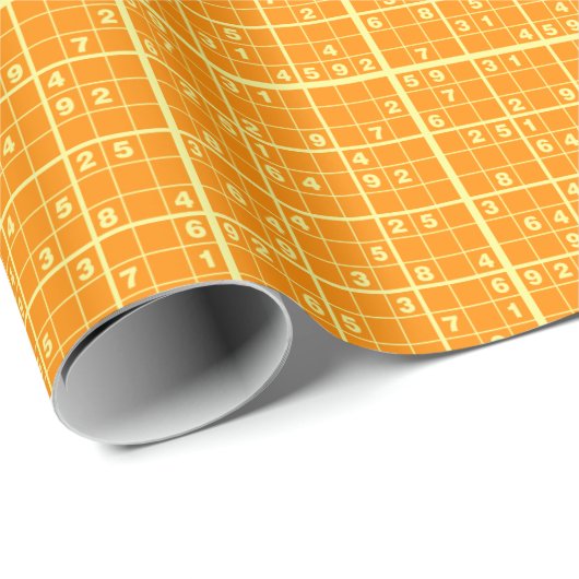 Sudoku Geschenkpapier (Rolleneckpunkt)