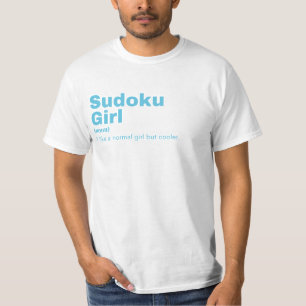 Sudoku Girl T-Shirt
