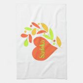 Sudoku Herz Küchentuch (Vertikal)