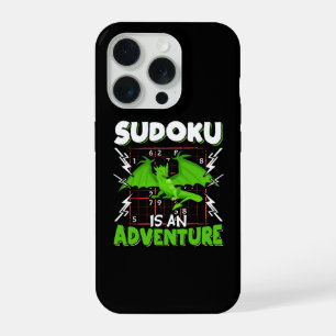 Sudoku ist ein Abenteuer-Puzzle-Liebhaber iPhone 15 Pro Hülle