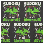 Sudoku ist ein Adventure Puzzle Lover Stoff (Muster)
