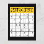 Sudoku Karte (Vorderseite)