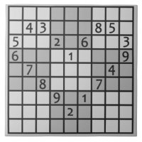 SUDOKU Keramikfliesen