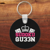 Sudoku-Königin Schlüsselanhänger (Vorderseite)