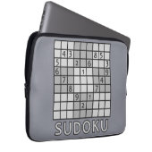 SUDOKU Laptop-Ärmel Laptopschutzhülle (Vorne Rechts)