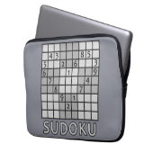 SUDOKU Laptop-Ärmel Laptopschutzhülle (Vorderseite Links)